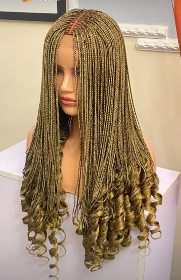 Beautiful nutless braided wig