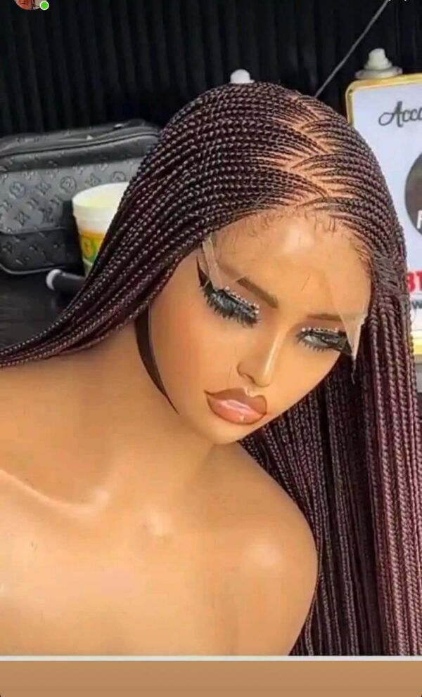 Beautiful zigzag braided wig