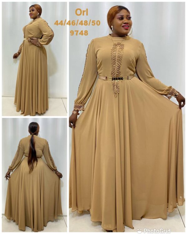 Premium luxury ladies dress available in size 44/50.