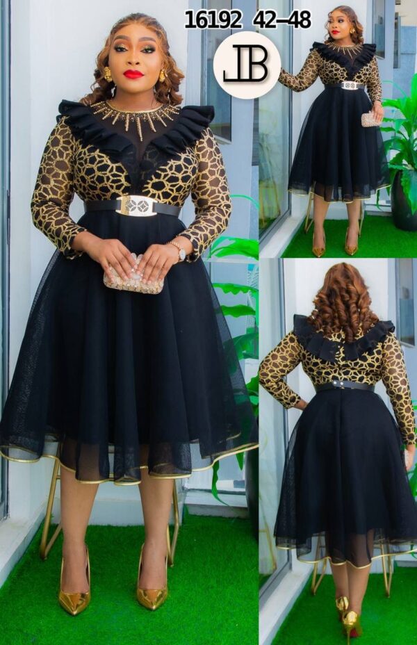 Premium luxury ladies dress available in size 42/48.