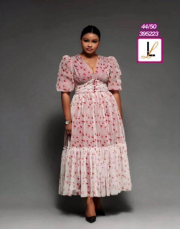 Quality stock ladies dress available in all sizes.