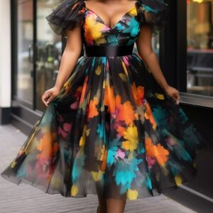 Quality stock ladies dress available in all sizes.