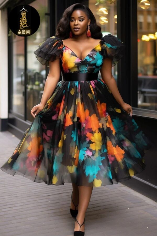 Quality stock ladies dress available in all sizes.