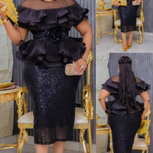 Quality stock ladies dress available in all sizes.
