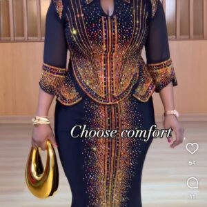Beautiful stock premium luxury ladies dress, available in all sizes.
