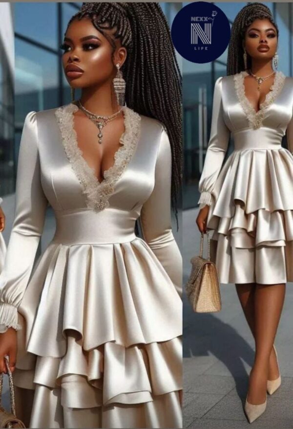 Beautiful stock premium luxury ladies dress, available in all sizes.